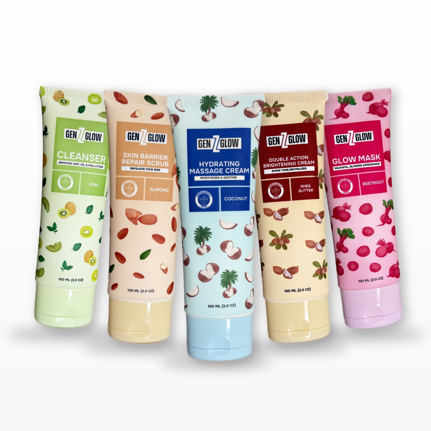 Fruity Facial Kit (5 × 100ml) | Family Pack